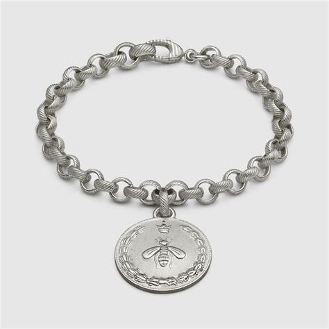 enamel gucci bracelet charm|gucci charm bracelet in silver.